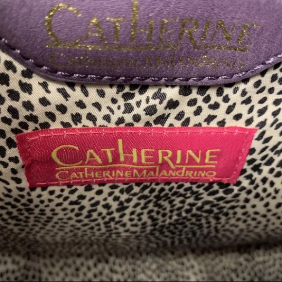 *SOLD* Catherine Malandrino "Rose" Vegan Tote Bag - Picture 6 of 8